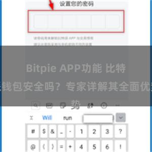 Bitpie APP功能 比特派钱包安全吗？专家详解其全面优势