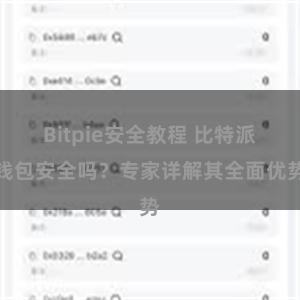 Bitpie安全教程 比特派钱包安全吗？专家详解其全面优势