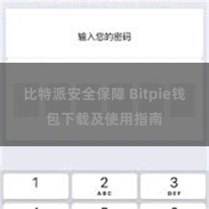 比特派安全保障 Bitpie钱包下载及使用指南