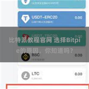 比特派教程官网 选择Bitpie的原因，你知道吗？