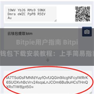 Bitpie用户指南 Bitpie钱包下载安装教程：上手简易指南