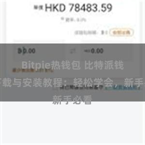 Bitpie热钱包 比特派钱包下载与安装教程：轻松学会，新手必看