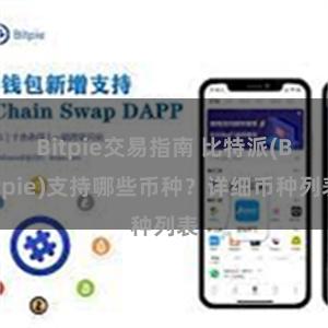 Bitpie交易指南 比特派(Bitpie)支持哪些币种？详细币种列表