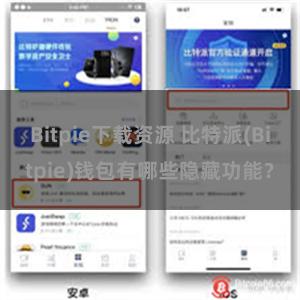 Bitpie下载资源 比特派(Bitpie)钱包有哪些隐藏功能？