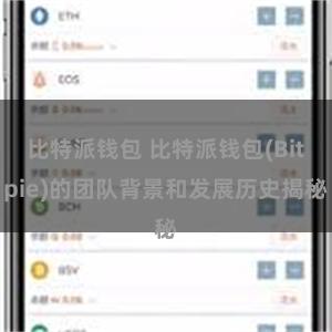 比特派钱包 比特派钱包(Bitpie)的团队背景和发展历史揭秘