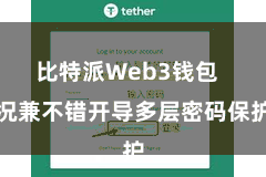 比特派Web3钱包 况兼不错开导多层密码保护