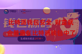 比特派钱包安全  财富就会暴露在比特派钱包中了