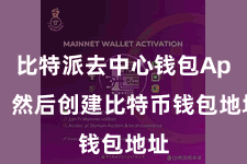 比特派去中心钱包App  然后创建比特币钱包地址